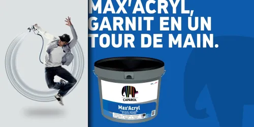 Max’Acryl de Caparol : la peinture polyvalente qui allie performance et productivité